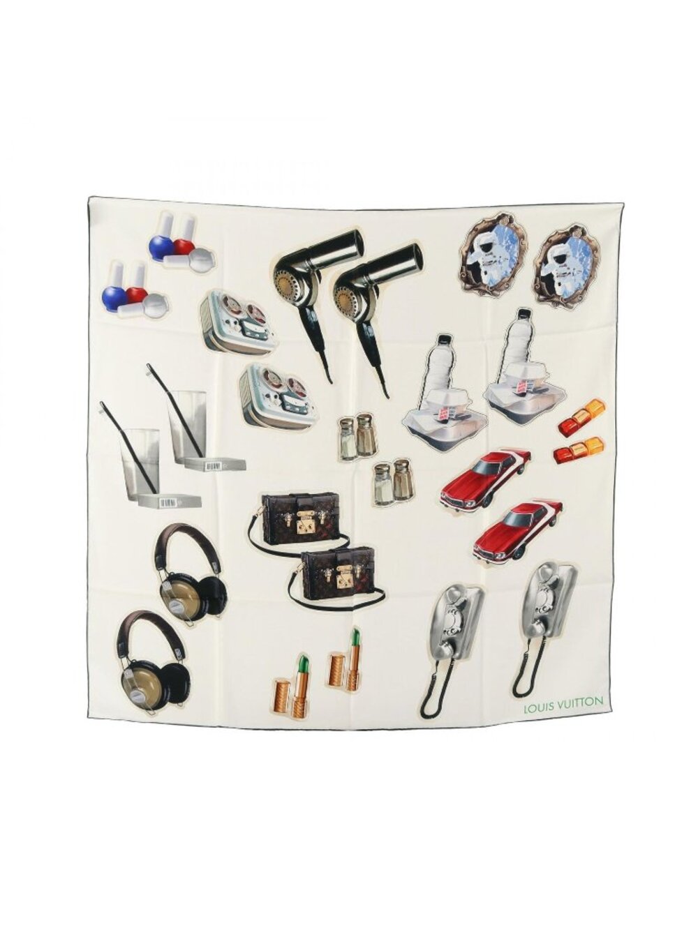 Louis Vuitton Scarf Stickers Silk